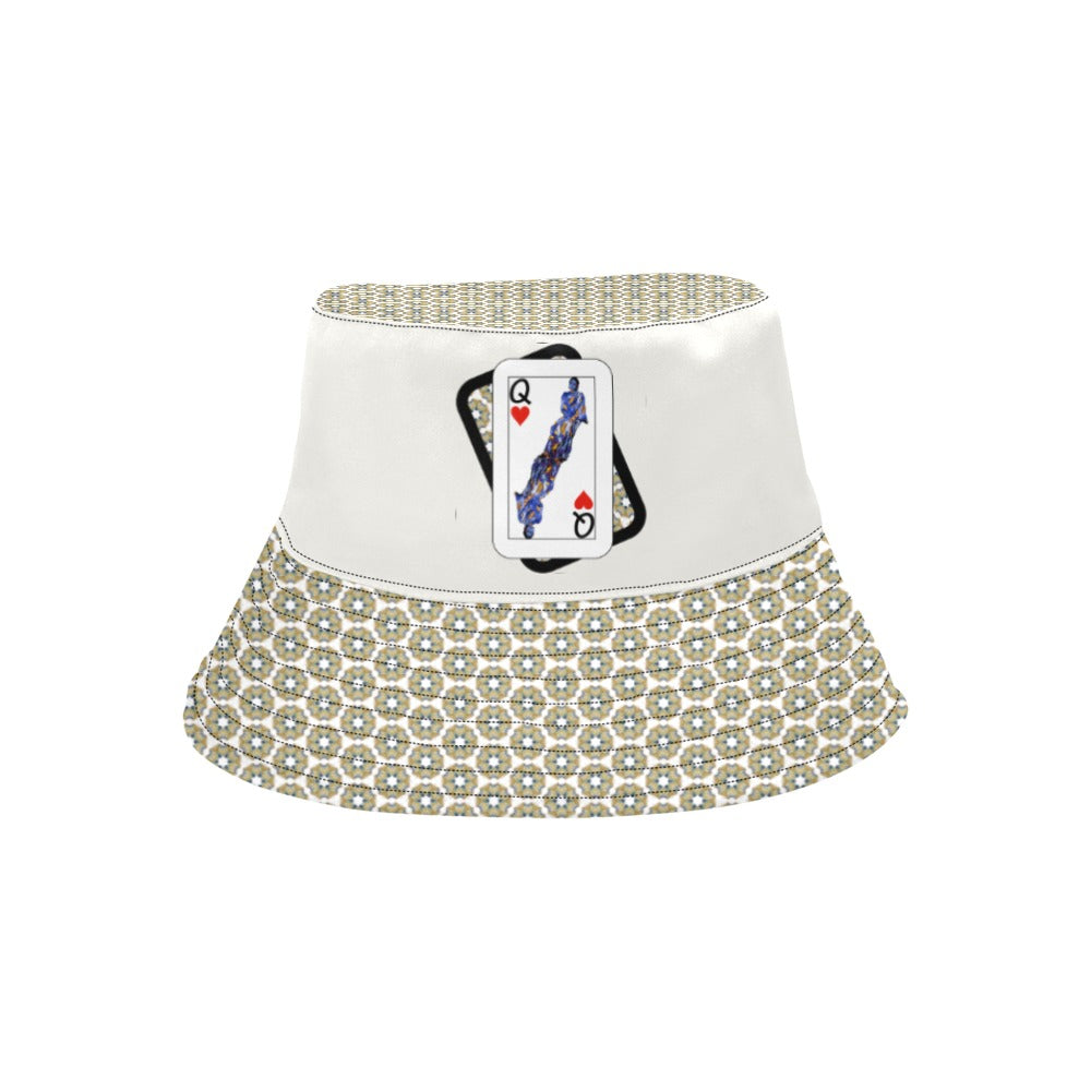 Play Your Hand...Queen Heart #3 Bucket Hats