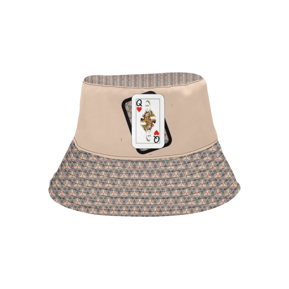 Play Your Hand...Queen Heart #4 Bucket Hats