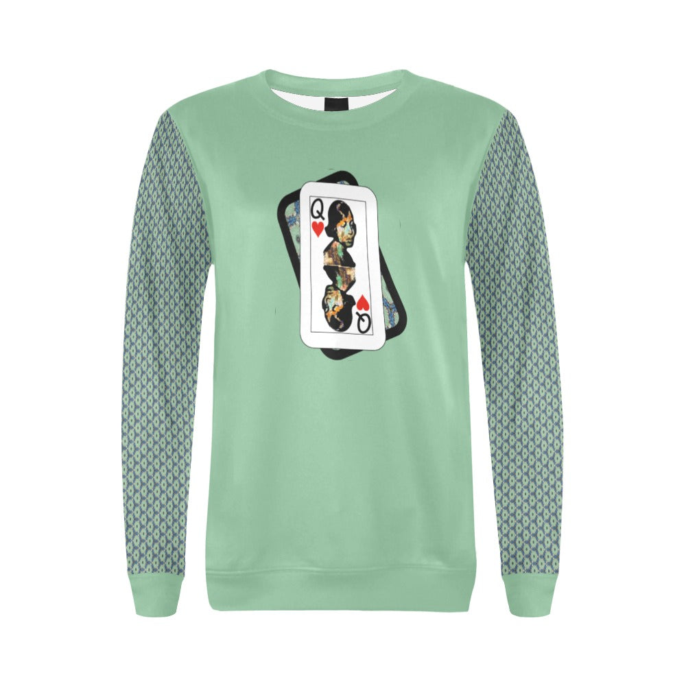 Play Your Hand...Queen Heart #1 Sweatshirts