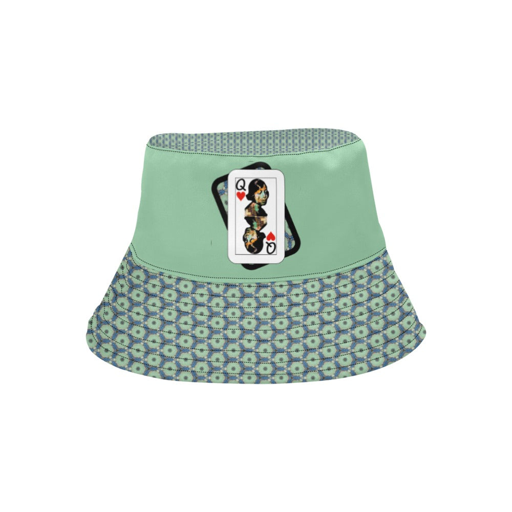 Play Your Hand...Queen Heart #1 Bucket Hats