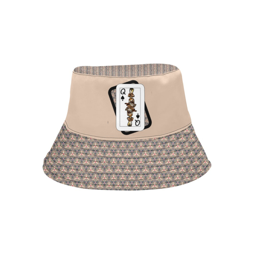 Play Your Hand...Queen Spade #4 Bucket Hats