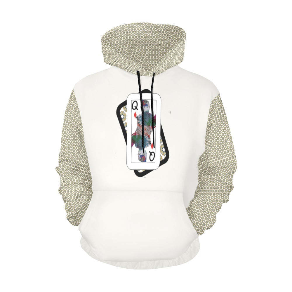 Play Your Hand...Queen Diamond #3 Hoodies