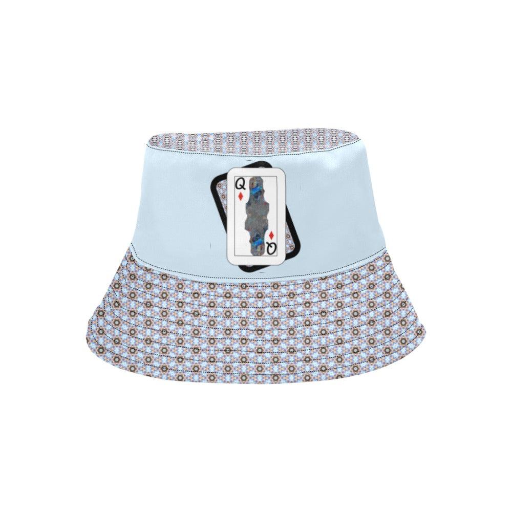 Play Your Hand...Queen Diamond #2 Bucket Hats