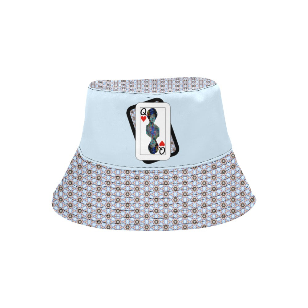 Play Your Hand...Queen Heart #2 Bucket Hats