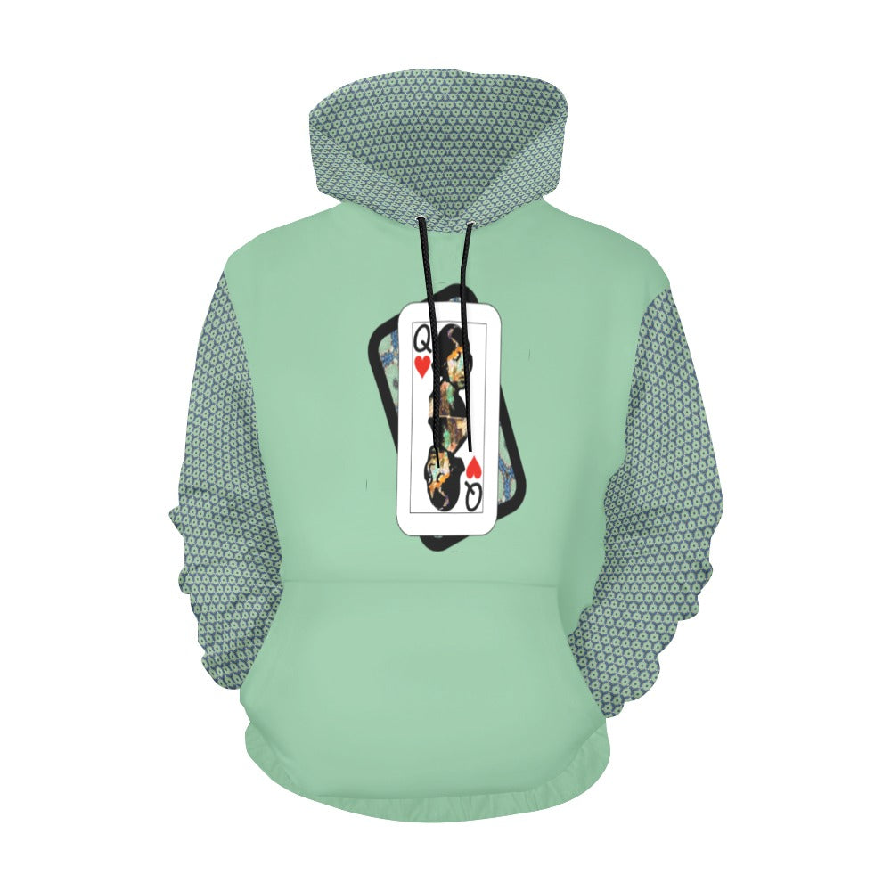 Play Your Hand...Queen Heart #1 Hoodies