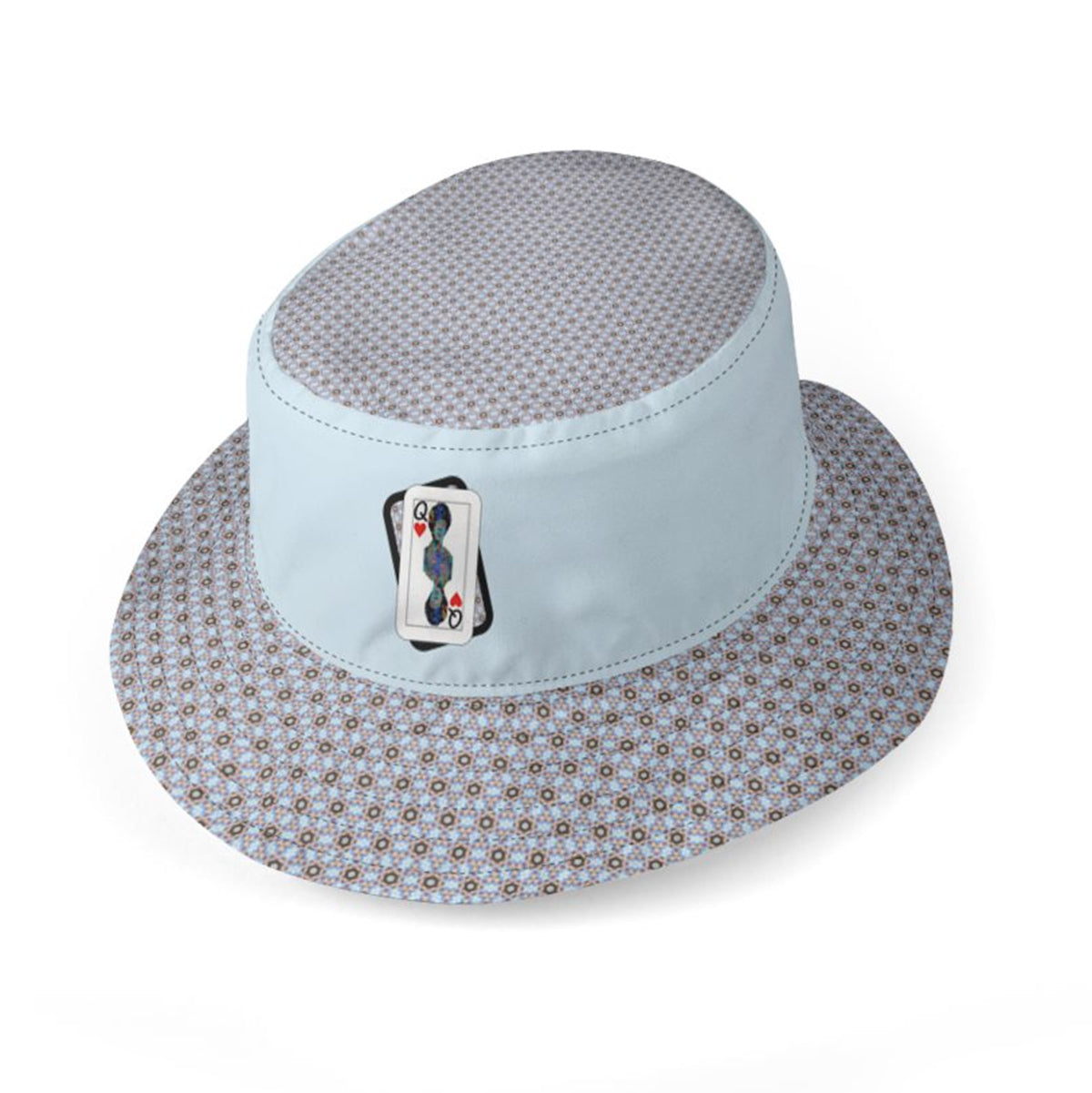 Play Your Hand...Queen Heart #2 Bucket Hats