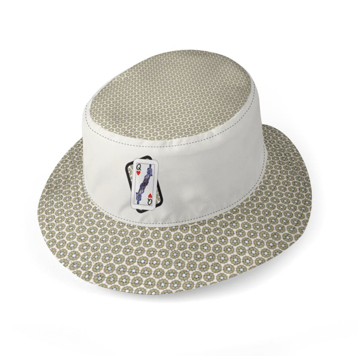 Play Your Hand...Queen Heart #3 Bucket Hats