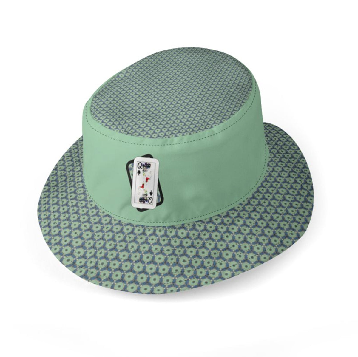 Play Your Hand...Queen Spade #1 Bucket Hats