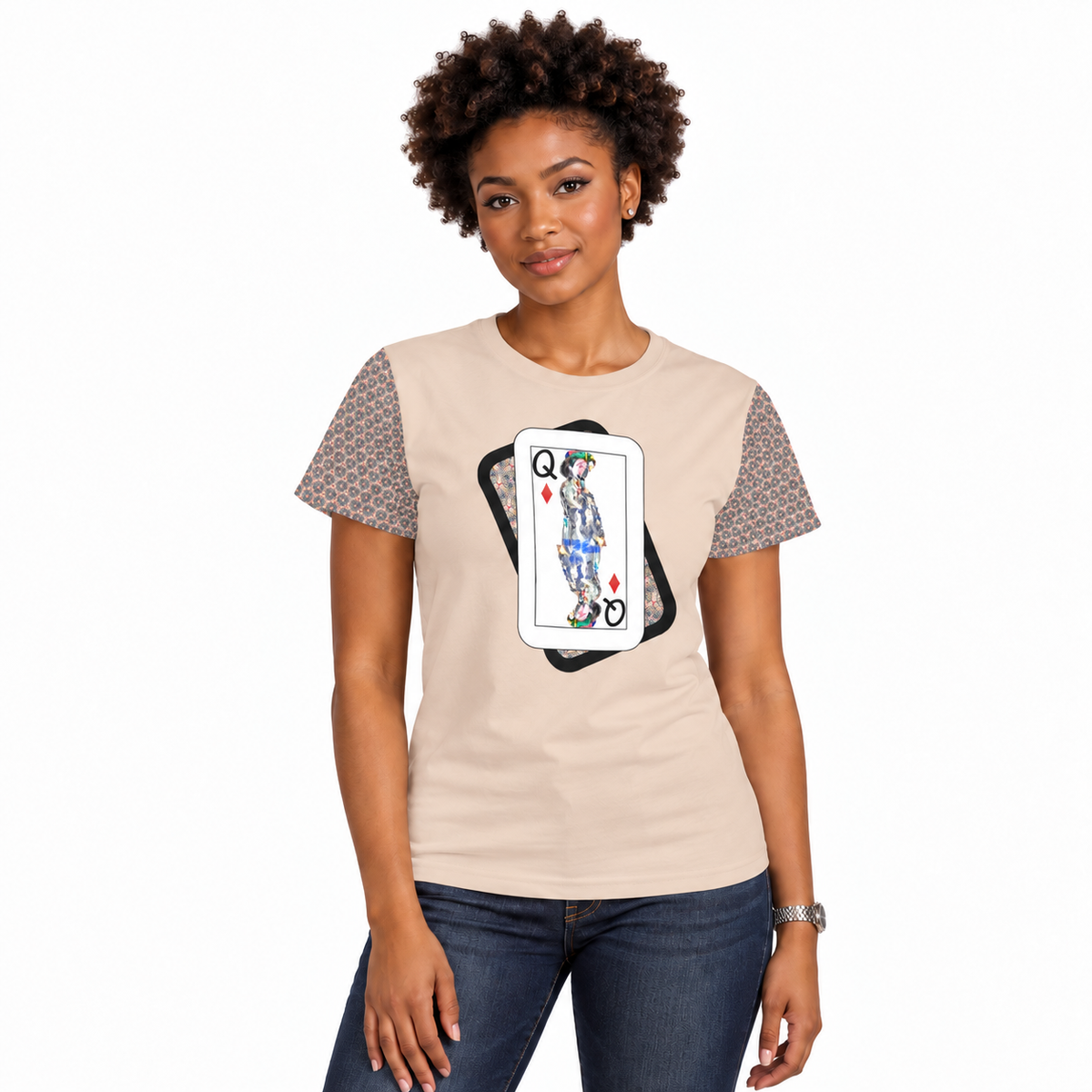 Play Your Hand...Queen Diamond #4 T-Shirts