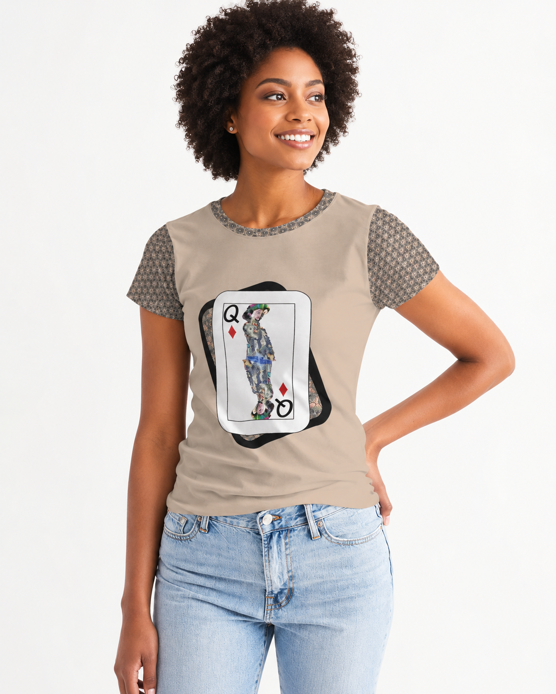 Play Your Hand...Queen Diamond #4 T-Shirts