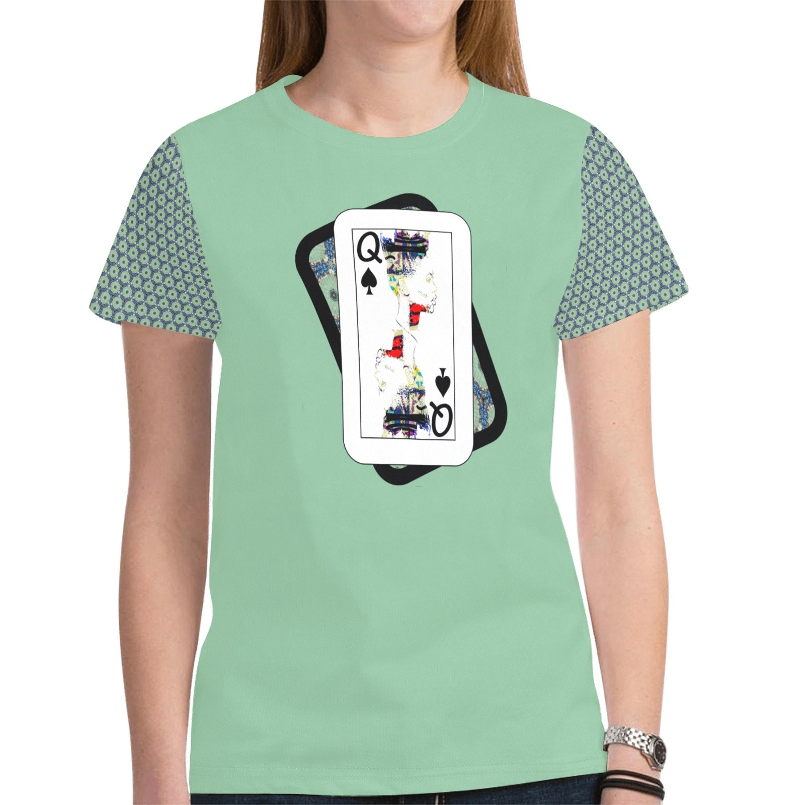 Play Your Hand...Queen Spade #1 T-Shirts