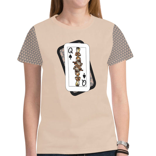 Play Your Hand...Queen Spade #4 T-Shirts