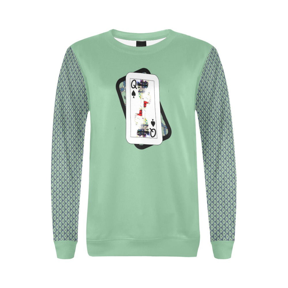 Play Your Hand...Queen Spade #1 Sweatshirts
