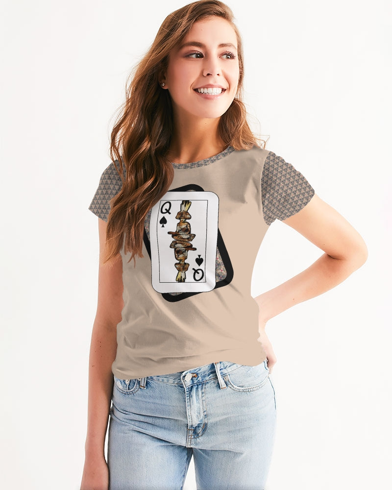 Play Your Hand...Queen Spade #4 T-Shirts