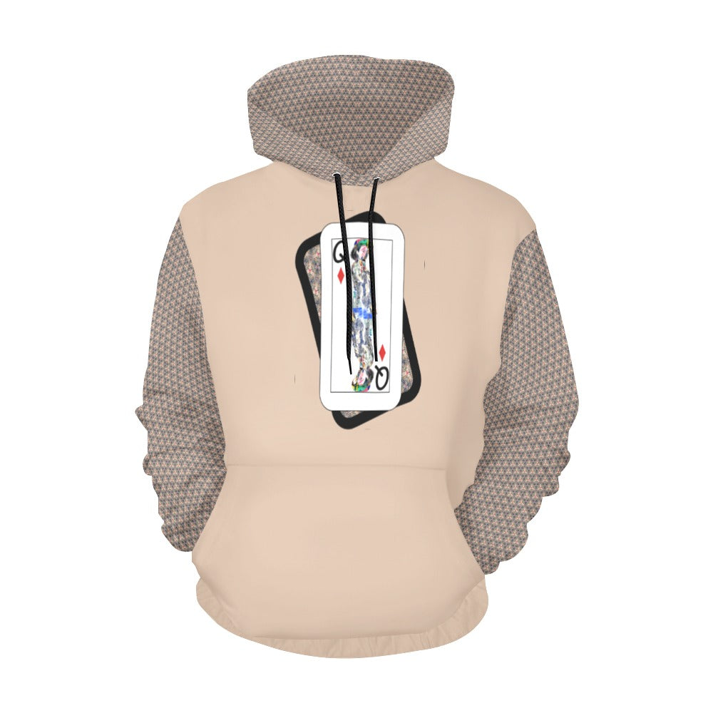Play Your Hand...Queen Diamond #4 Hoodies